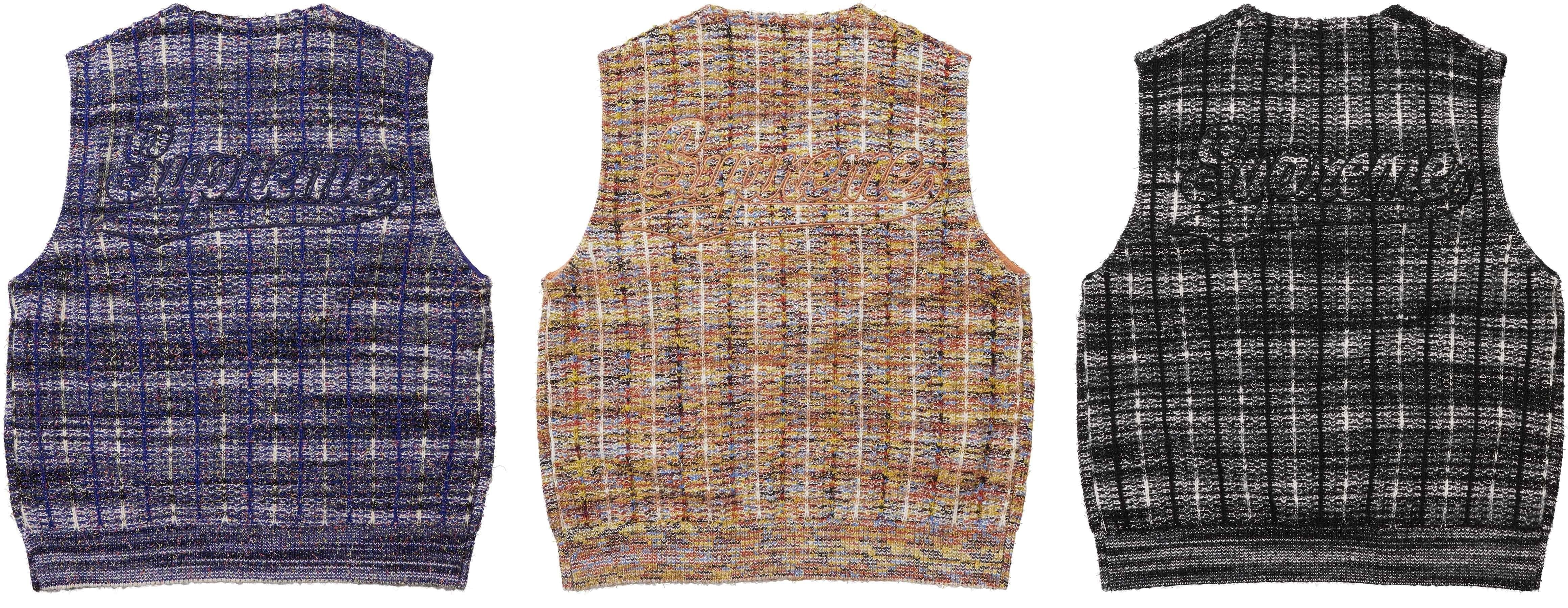 Speckled Zip Up Sweater Vest